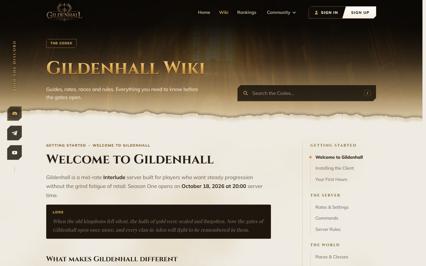 Wiki: codex on parchment
